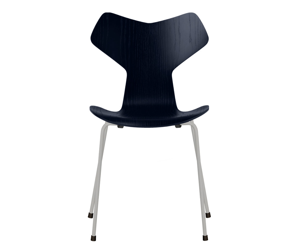Fritz Hansen Grand Prix -tuoli 3130 midnight blue/nine grey, kuultomaalattu