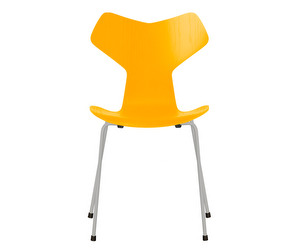 Grand Prix Chair 3130, True Yellow/Nine Grey, Coloured Ash