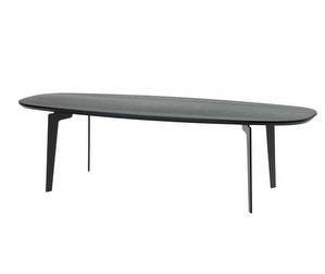 Join-sohvapöytä, musta, 130 x 50 cm