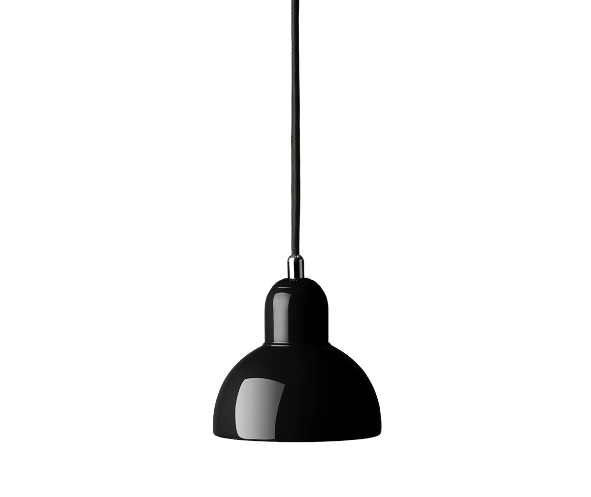 Fritz Hansen Kaiser Idell Pendant Black, 6722-P