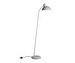 Kaiser Idell Floor Lamp, Easy Grey/Brass, 6556-F