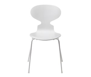 Muurahais-tuoli 3101, white/white, kuultomaalattu Muurahais-tuoli 3101, white/white, kuultomaalattu