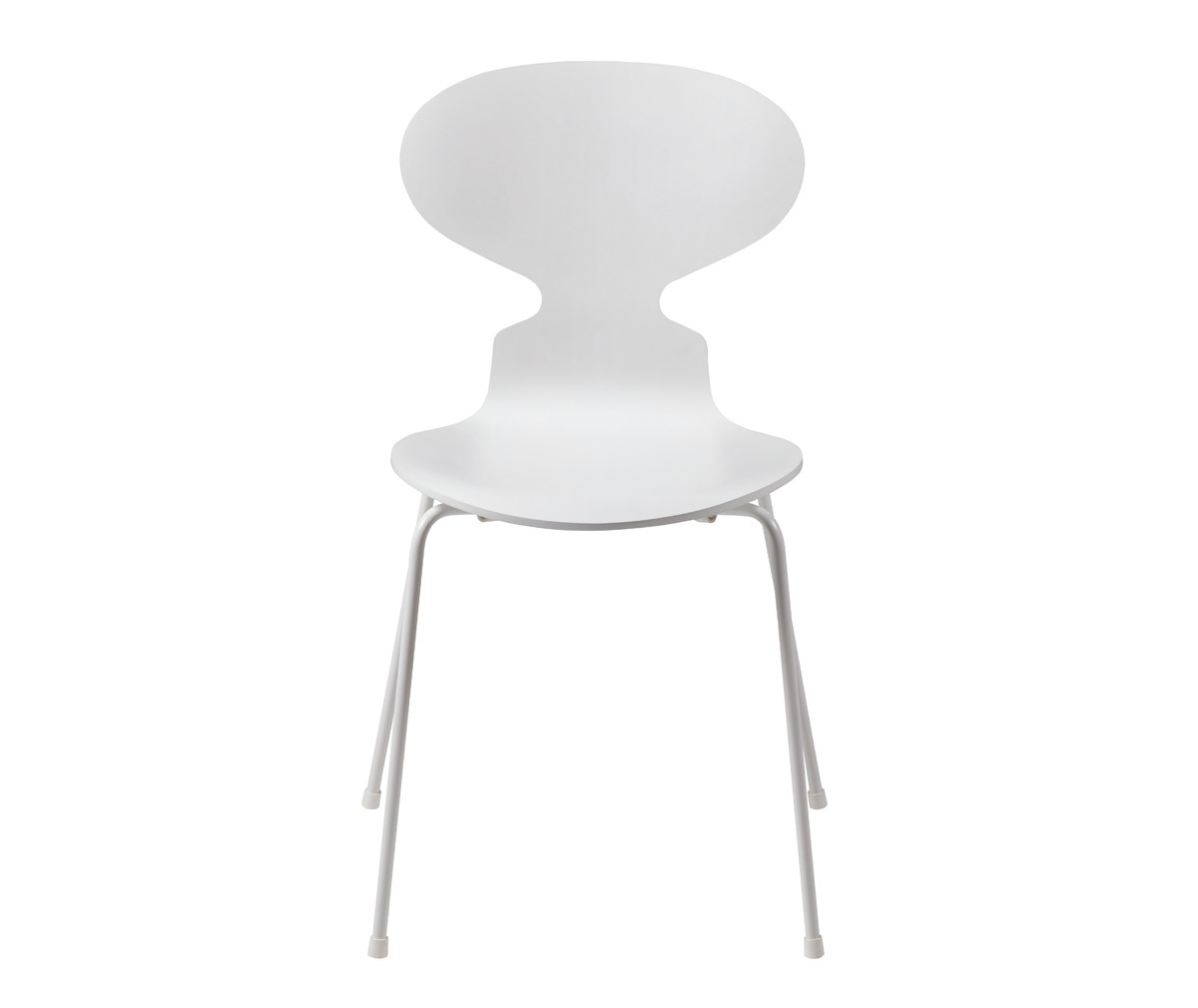 Fritz Hansen Muurahais-tuoli 3101 white/white, peittomaalattu