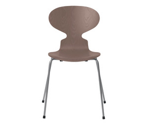 Ant Chair 3101, Deep Clay/Silver Grey, Coloured Ash