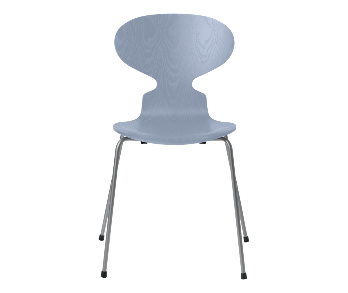 Fritz Hansen Ant Chair 3101 Lavender Blue/Silver Grey, Coloured Ash
