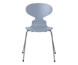 Ant Chair 3101, Lavender Blue/Silver Grey, Coloured Ash