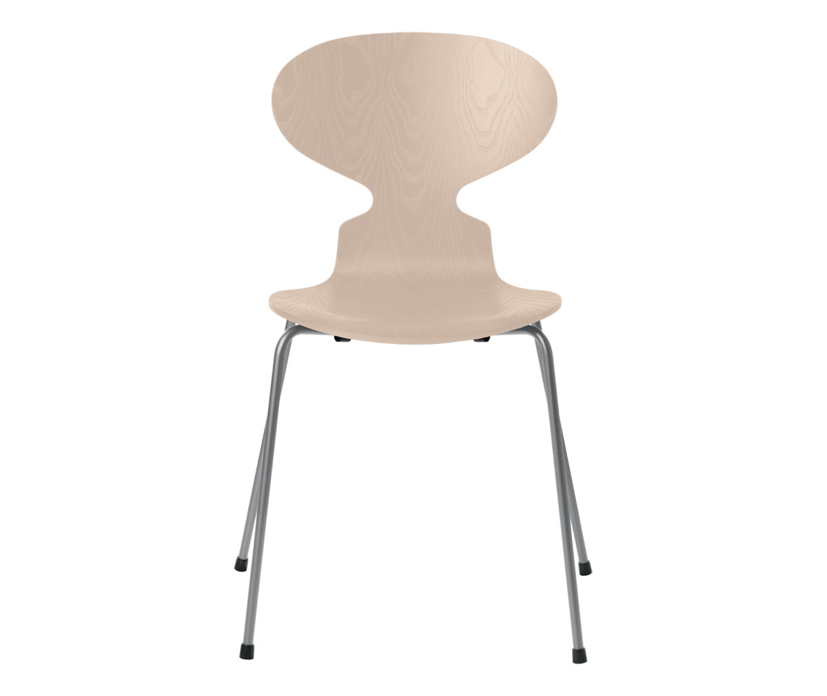 Fritz Hansen Muurahais-tuoli 3101 light beige/silver grey, kuultomaalattu