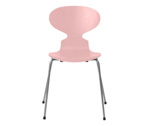 Ant Chair 3101, Pale Rose/Silver Grey, Coloured Ash