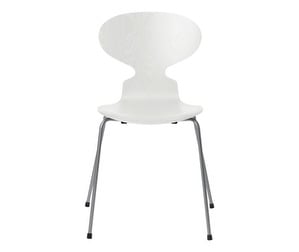 Muurahais-tuoli 3101, white/silver grey, kuultomaalattu Muurahais-tuoli 3101, white/silver grey, kuultomaalattu
