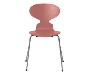 Ant Chair 3101, Wild Rose/Silver Grey, Coloured Ash