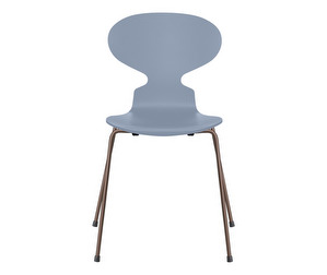 Ant Chair 3101, Lavender Blue/Dark Brown, Lacquered