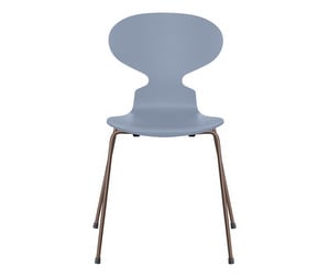 Ant Chair 3101, Lavender Blue/Dark Brown, Lacquered