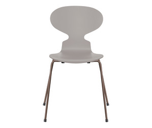 Muurahais-tuoli 3101, nine grey/dark brown, peittomaalattu