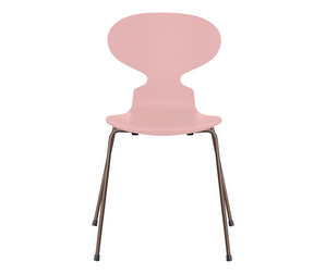 Ant Chair 3101, Pale Rose/Dark Brown, Lacquered