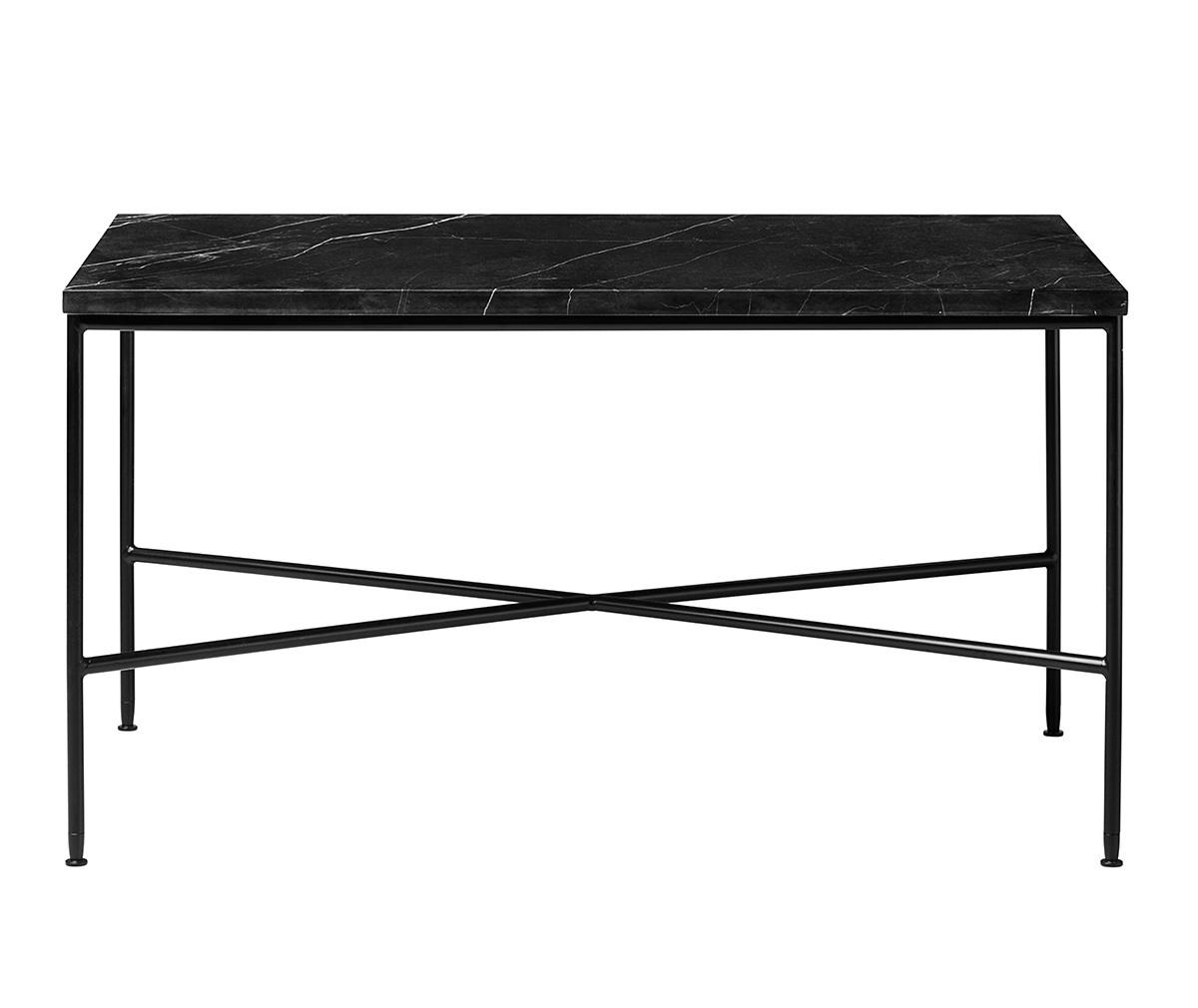 Fritz Hansen Planner Coffee Table Charcoal Marble, 75 x 45 cm