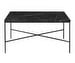 Planner Coffee Table, Charcoal Marble, 80 x 80 cm