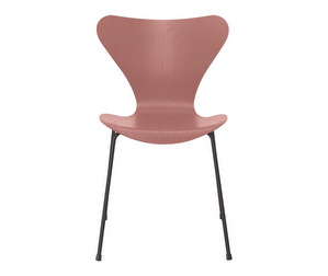 Chair 3107, “Series 7”, Wild Rose/Warm Graphite, Coloured Ash