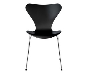 Seiska-tuoli 3107, black, peittomaalattu Seiska-tuoli 3107, black, peittomaalattu