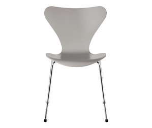 Chair 3107, “Series 7”, Nine Grey, Lacquered