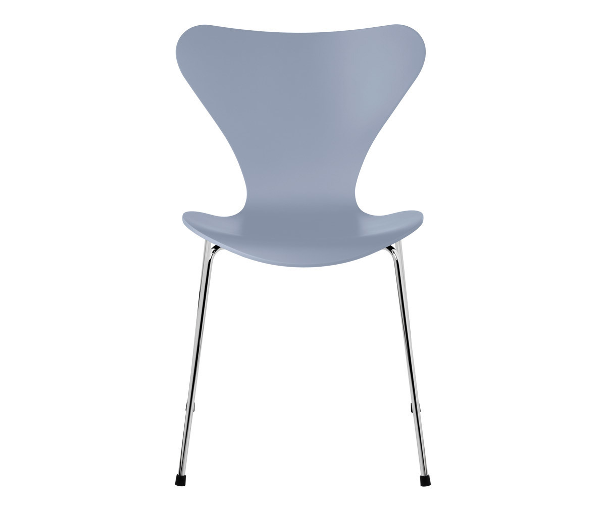Fritz Hansen Chair 3107, “Series 7” Lavender Blue, Lacquered