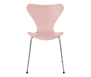 Chair 3107, “Series 7”, Pale Rose, Lacquered