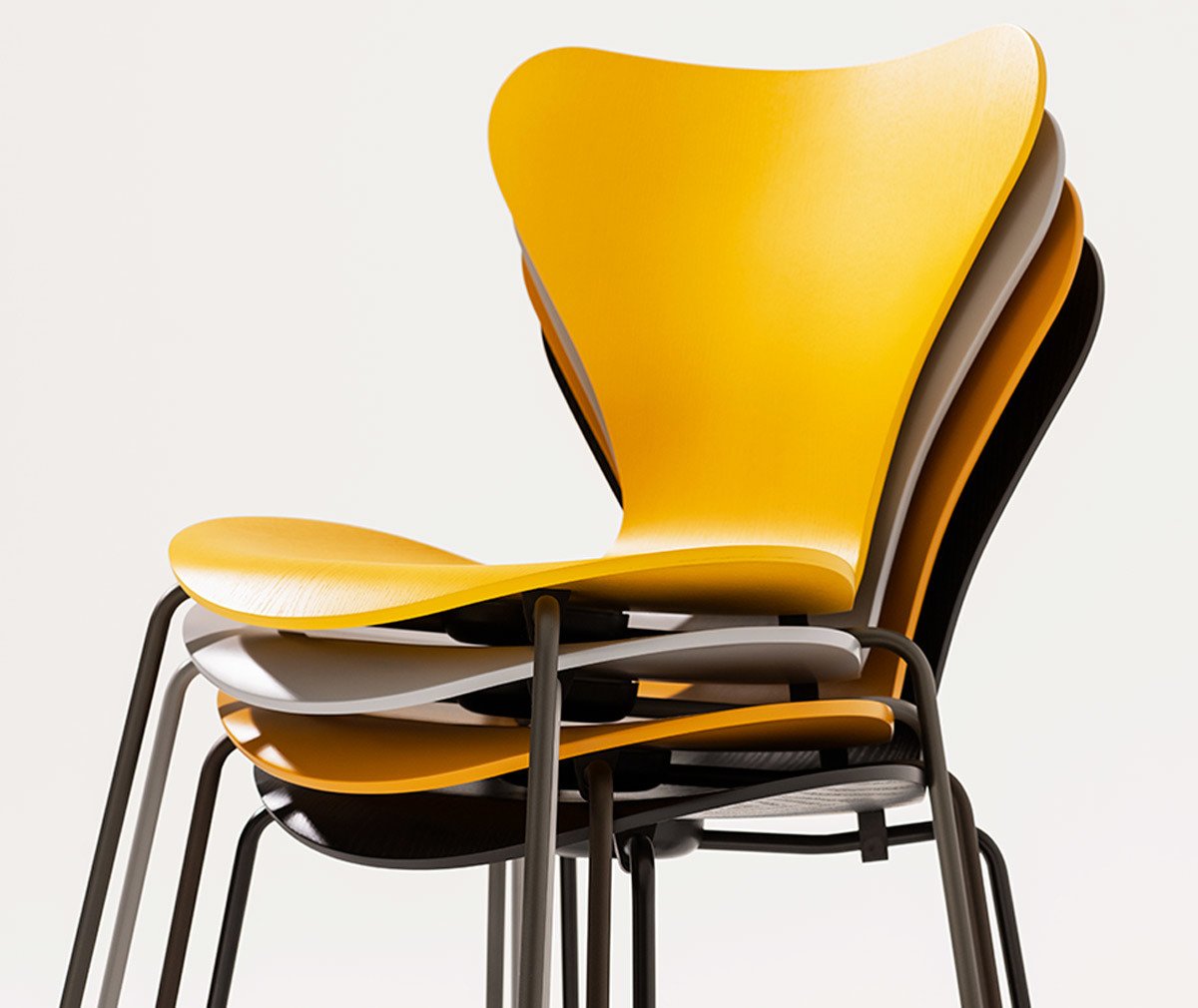 Chair 3107, “Series 7”