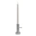 Single #1 Candleholder, Stainless Steel