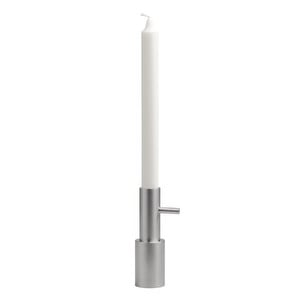 Single #2 Candleholder, Stainless Steel