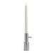 Single #2 Candleholder, Stainless Steel