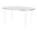 Dining Table B616, “Superellipse”, White/White, 100 x 170 cm