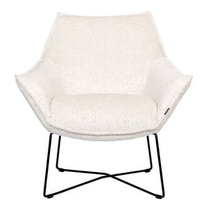 Egon Armchair, Mercedes Fabric Cream