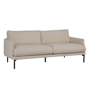 Ravel Sofa, Off-White Gianni Cream Fabric, W 197 cm