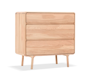 Fawn Chest of Drawers, White-Oiled Oak, 90 x 90 cm