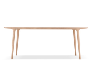 Fawn Table, White-Oiled Oak, 90 x 200 cm