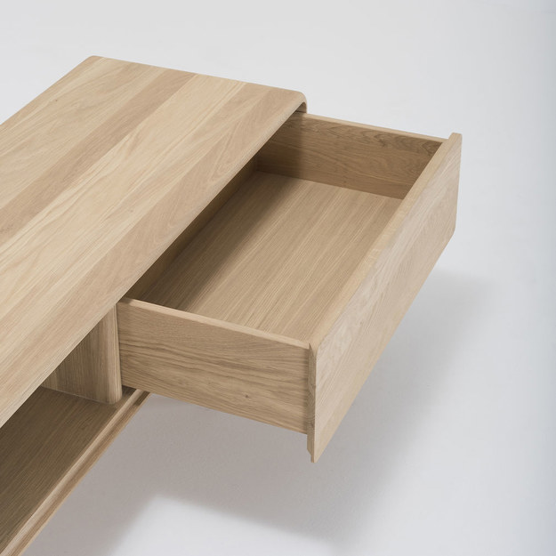 Gazzda Fawn Tv Stand, White Oak | Vepsäläinen