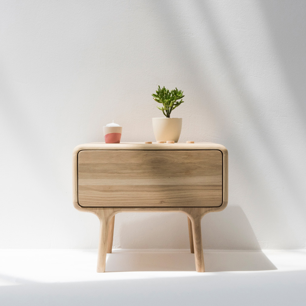 Fawn Bedside Table