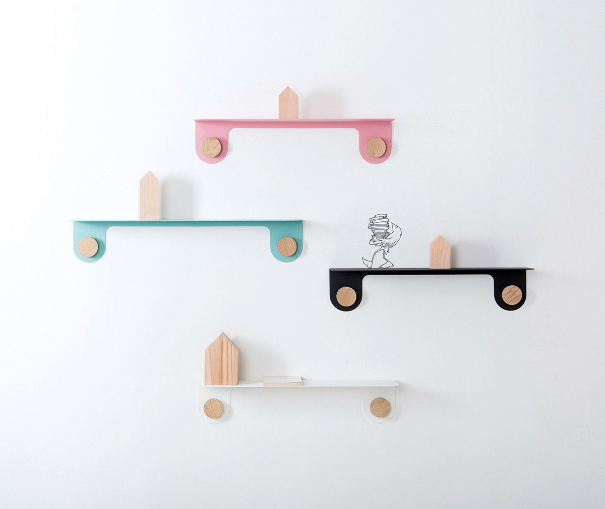 Hook Wall Shelf