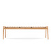 Klupa Bench, White Oiled Oak / White, W 160 cm