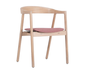 Muna Chair, Oak/Red
