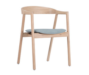 Muna Chair, Oak/Green