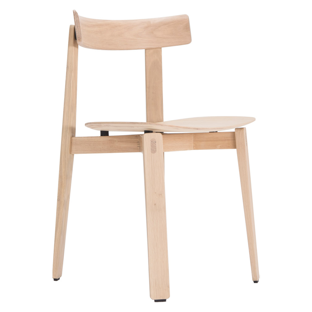 Gazzda Nora Chair, 1015 White Oak | Vepsäläinen