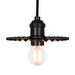 Omega Pendant Lamp, Black, ⌀ 15 cm