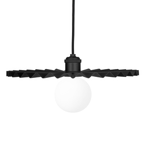 Omega Pendant Lamp, Black, ⌀ 35 cm