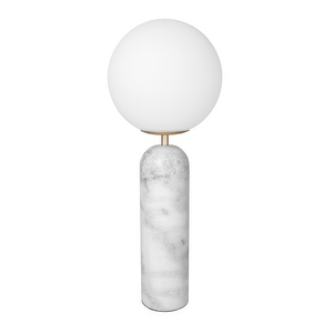 Torrano Table Lamp, White