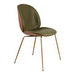 Beetle Chair, Walnut Veneer / Green
