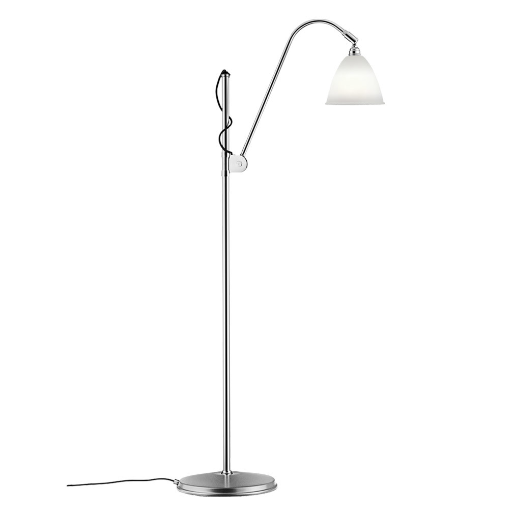 Gubi Bestlite BL3 -lattiavalaisin kromi/posliini, S
