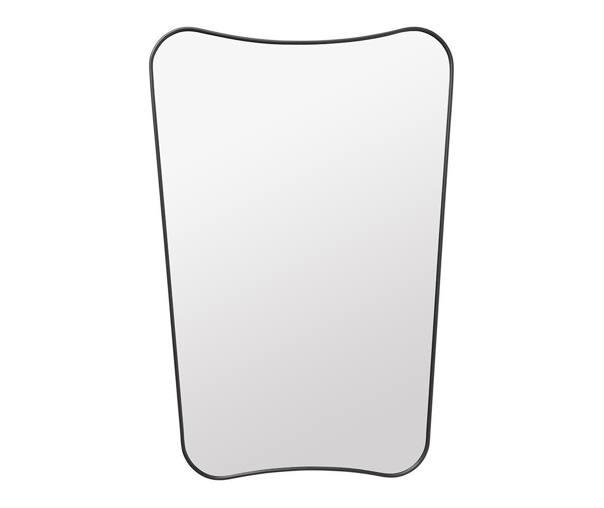 Gubi F.A. 33 Wall Mirror Black, 54 x 80 cm Gubi F.A. 33 Wall Mirror Black, 54 x 80 cm
