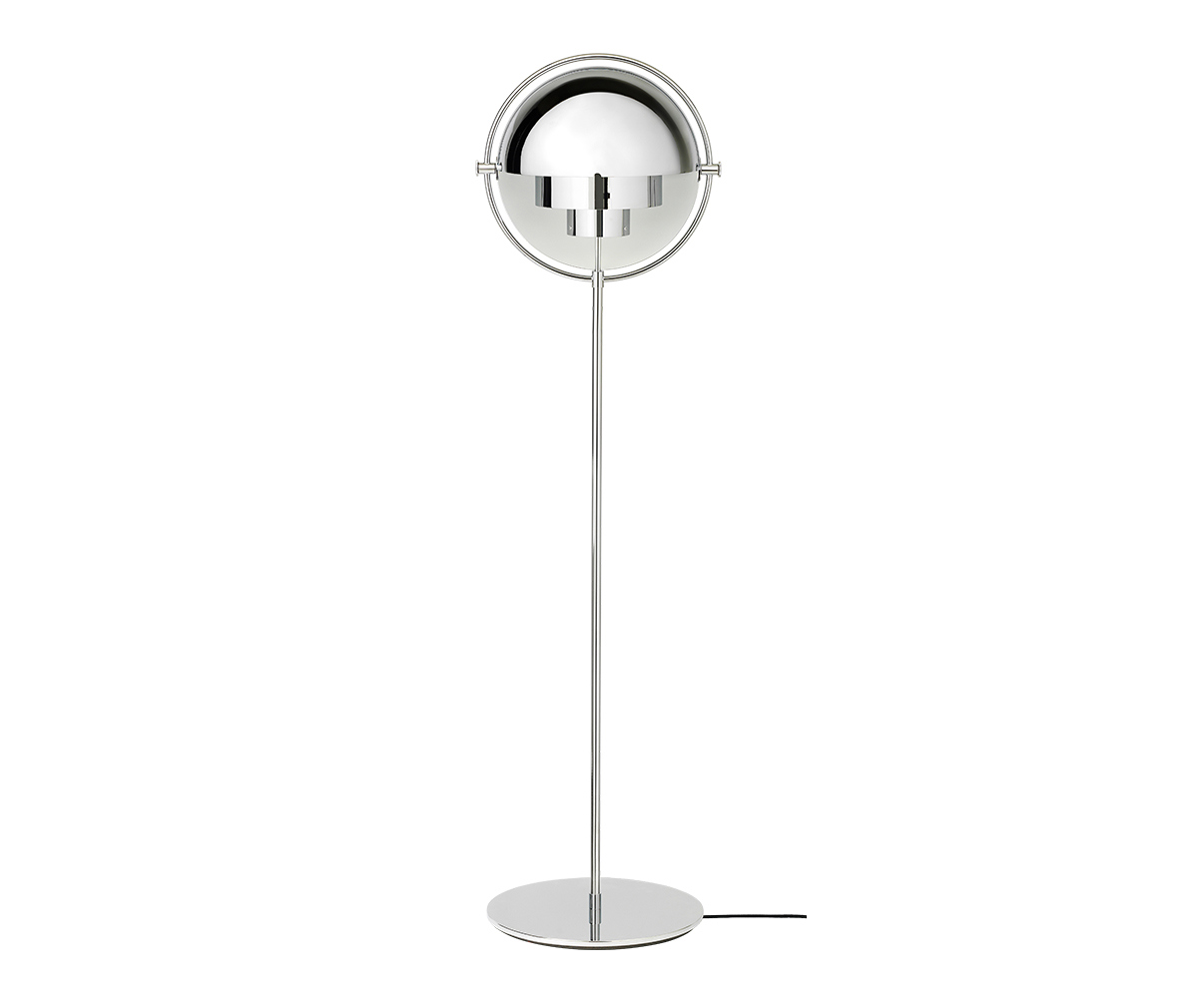 Gubi Multi-Lite-lattiavalaisin kromi