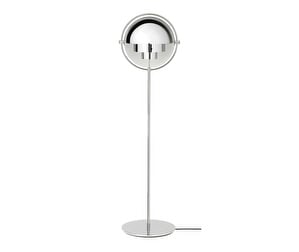 Multi-Lite Floor Lamp, Chrome