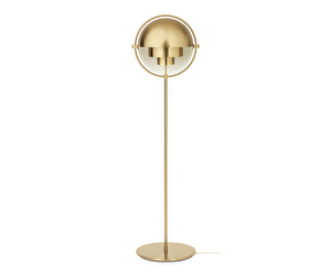 Multi-Lite Floor Lamp, Brass